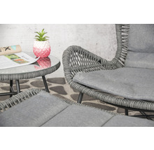 Gartenmöbelset Balkonset Milan Relax Set SenS-Line garden furniture Metall 2 Sitzer 5 teilig anthrazit-thumb-3 Gartenmöbelset Balkonset Milan Relax Set SenS-Line garden furniture Metall 2 Sitzer 5 teilig anthrazit-thumb-3