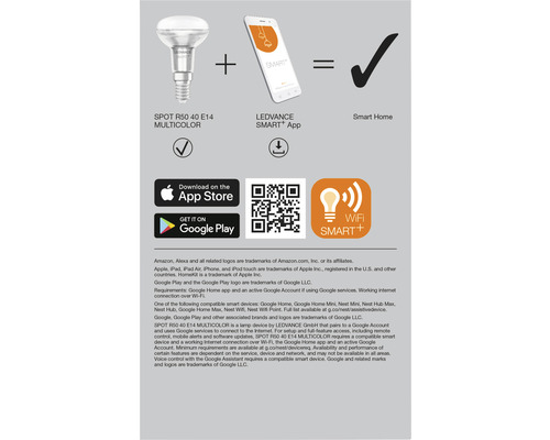 Produktinformationen zur smarten Nutzung der LED Lampe