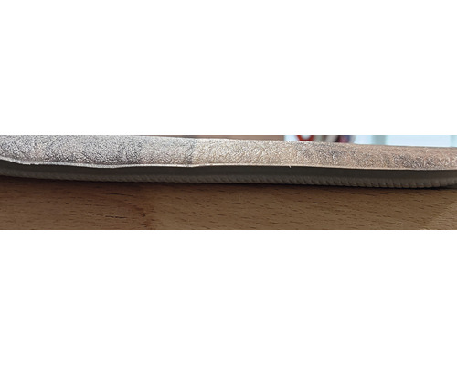 Sohle einer Schuheinlage im Detail