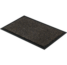 Fußmatte mit textilem Flor und Gummirand