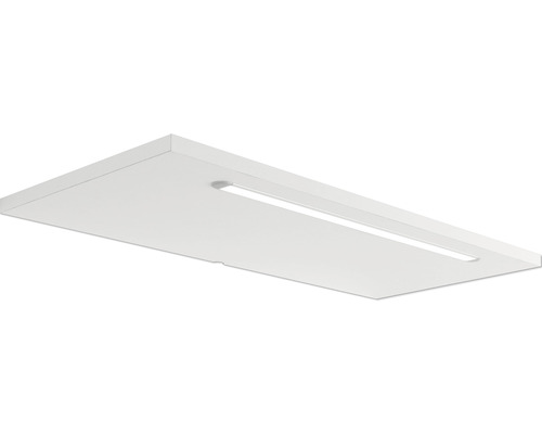 Weiße LED-Deckenleuchte mit geradlinigem Design