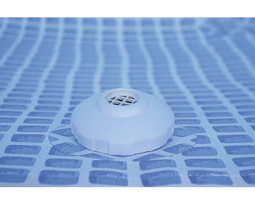 Poolfolie mit Einlaufdüse