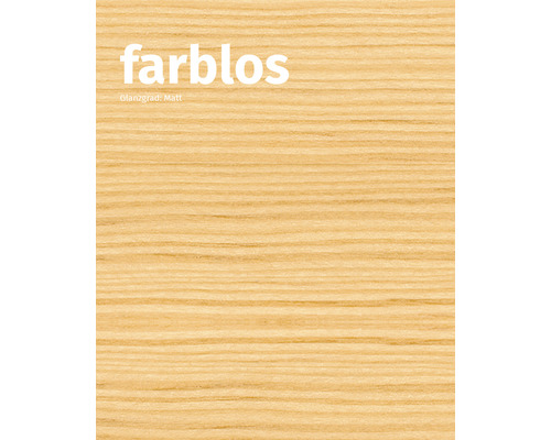 Holzlasur, farblos, matt