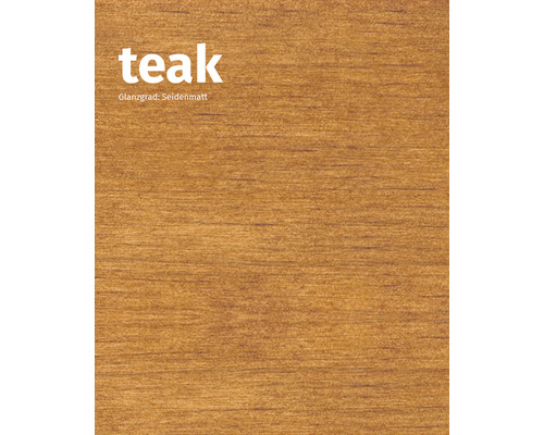 Teakholzstruktur, seidenmatt