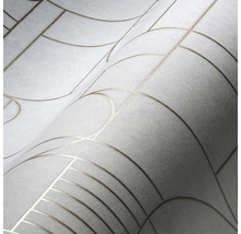 Tapete mit geometrischen Formen und Linien