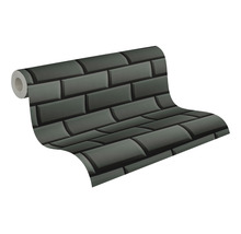 Tapetenrolle mit Ziegelmuster