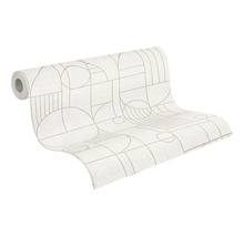 Tapetenrolle mit geometrischem Muster