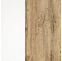 Holzstruktur neben einer unifarbenen Fläche