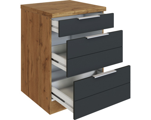 Kommode mit drei Schubladen im modernen Design