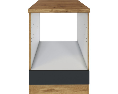 Küchenunterschrank mit offenem Fach