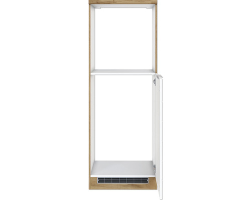 Küchenschrank mit offenem Fach, Tür und Regal