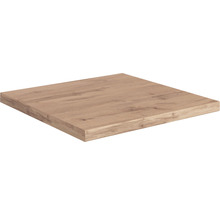 Quadratische Tischplatte in Holzoptik