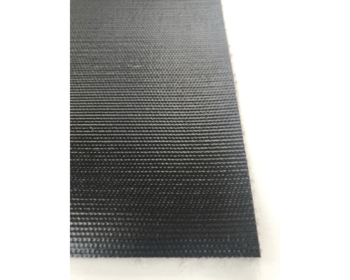 Schwarze Bodenmatte mit Textur für den Innenbereich