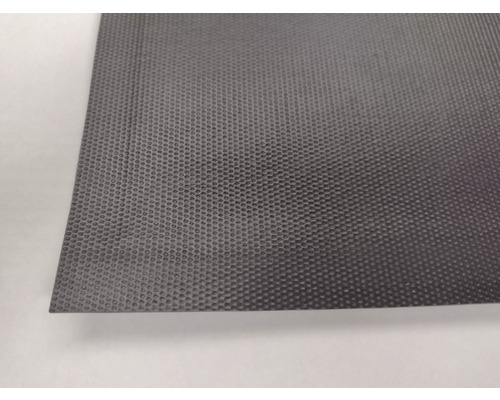 Schwarze Bautenschutzmatte zur Trittschalldämmung