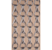 Metallkettenvorhang mit Tropfenform