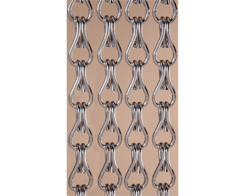 Metallkettenvorhang mit Tropfenform