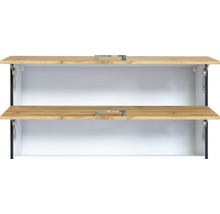 Schuhschrank mit zwei Fächern und Griffen