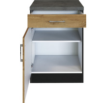 Waschbeckenunterschrank mit Schublade und Tür