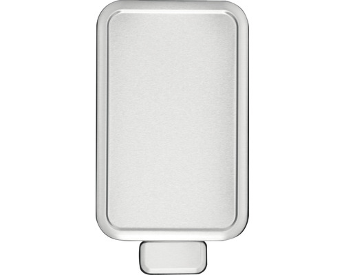 Seifenschale aus Edelstahl mit Wandhalterung