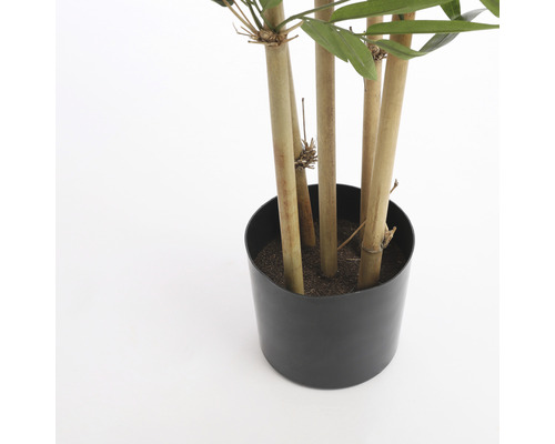 Kunstpflanze Bambus Ø 75 H HORNBACH 135 cm | grün AT