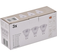 Packung mit drei LED-Leuchtmitteln GU10