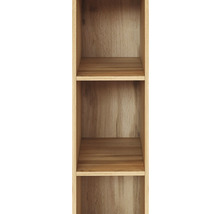 Holzregal mit drei Fächern für die Aufbewahrung