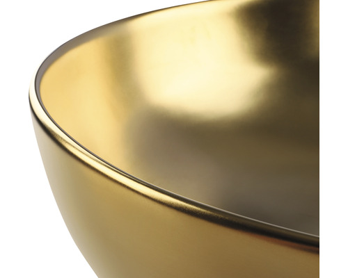 Detailansicht eines Aufsatzwaschbeckens