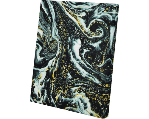 Dekokissen mit Marmormuster