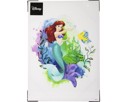 Disney Die kleine Meerjungfrau Wandbild mit Arielle und Fabius