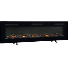 Elektrisches Kaminfeuer Dimplex Sierra 72" schwarz 1600 Watt
