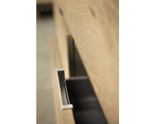 Detailaufnahme einer Schublade mit Griff
