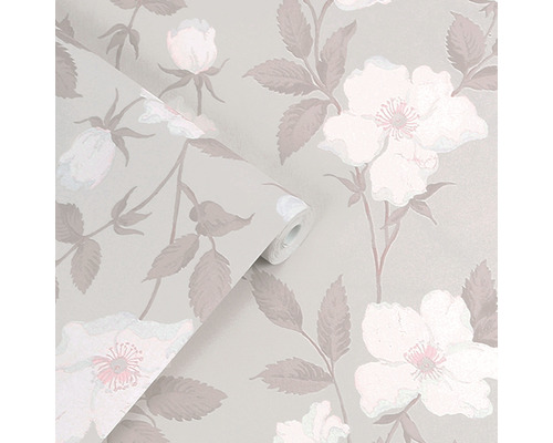 Tapetenrolle mit Blumenmuster