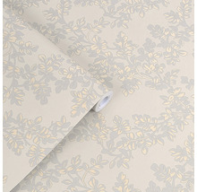 Tapetenrolle mit floralem Muster