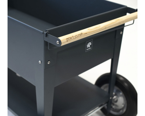 Hochbeetwagen mit Holzgriff