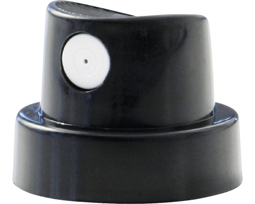 Schwarzer Sprühaufsatz für Sprühfarbe