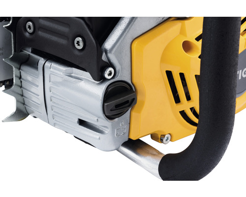 Detailaufnahme einer Kettensäge