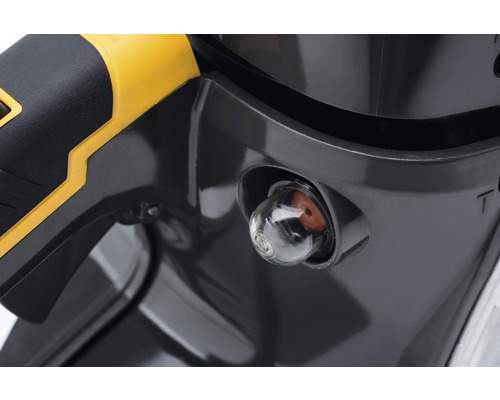 Detailaufnahme eines Geräts mit Primerpumpe