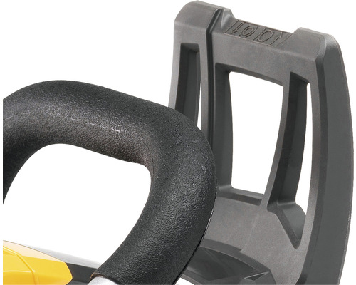 Griff und Tragebügel einer Heckenschere