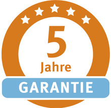 5 Jahre Garantie