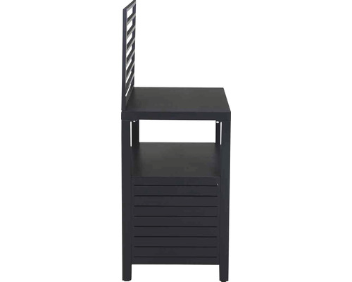 Gartentheke mit Regal und Rückwand