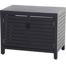 Gartenschrank mit zwei Türen und Lattenoptik