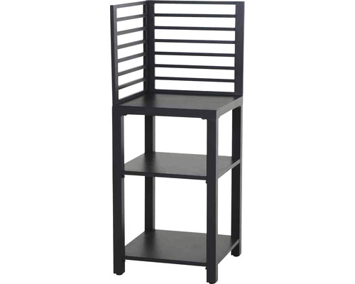 Pflanztisch mit drei Ablageflächen und Rückwand