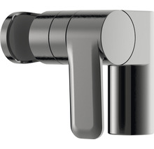 Eckventil aus Metall mit Hebel