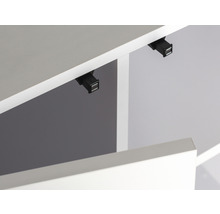 Schrank mit Möbeltürdämpfern
