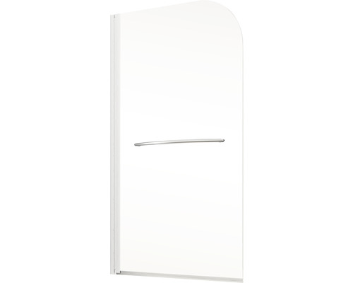 Duschtür aus Glas mit Griff