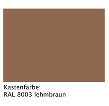 ARON Vorbaurollladen PVC grau 1600 x 915 mm Kasten Aluminium RAL 8003 lehmbraun Motor Links