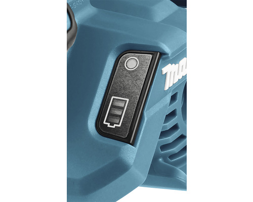 Detailansicht einer Akkuanzeige mit Batteriestandsymbol