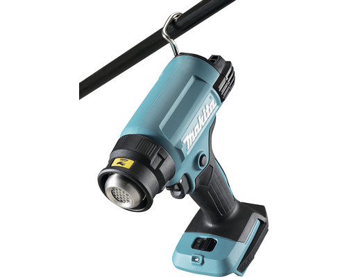 Makita Heißluftpistole mit Aufhängevorrichtung an einer Stange