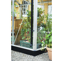 Gewächshaus JULIANA Premium 8,8 m² 3 mm Sicherheitsglas 296x296 cm Aluminium-thumb-6 Gewächshaus JULIANA Premium 8,8 m² 3 mm Sicherheitsglas 296x296 cm Aluminium-thumb-6