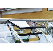 Gewächshaus JULIANA Premium 8,8 m² 3 mm Sicherheitsglas 296x296 cm Aluminium-thumb-11 Gewächshaus JULIANA Premium 8,8 m² 3 mm Sicherheitsglas 296x296 cm Aluminium-thumb-11